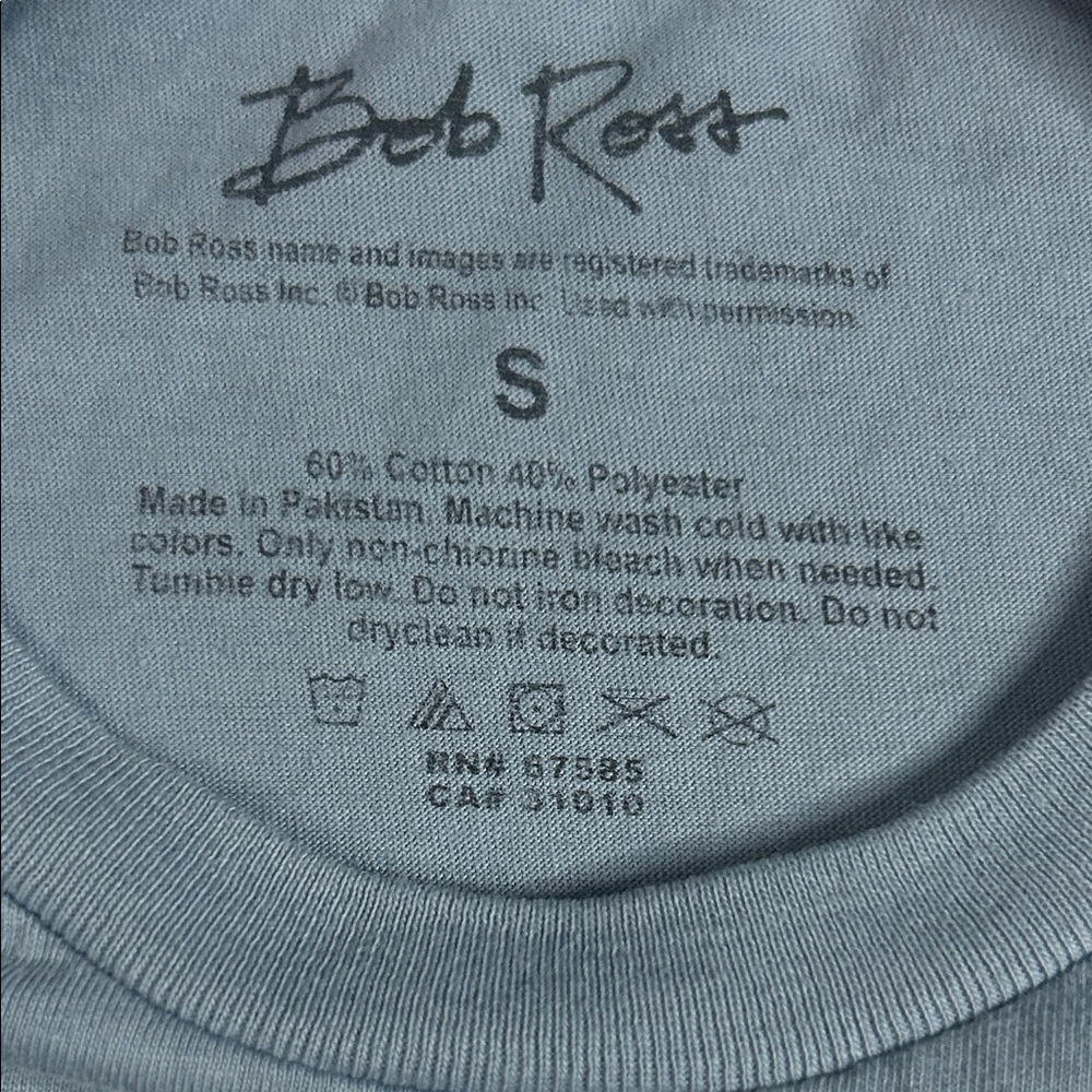 Bob Ross Graphic Tee - Picture 3 of 6